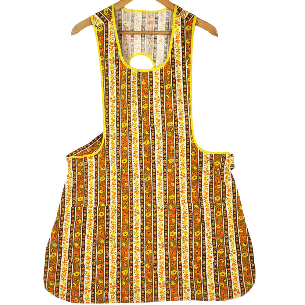 Vintage Retro 70's Colors Apron